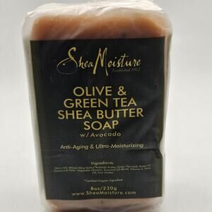 Shea Moisture Olive & Green Tea Shea Butter w Avocado Dry Aging Skin 8 oz NEW